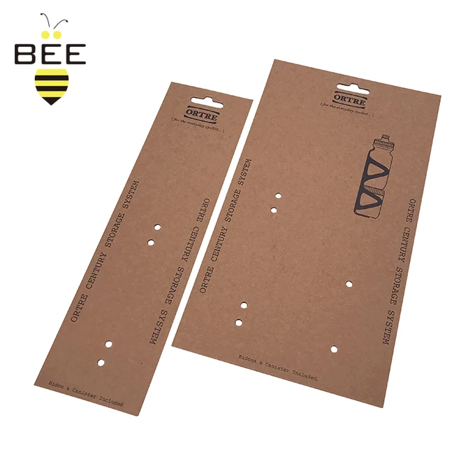 2mm Thick Cardboard Header Card Packaging Hang Tags Custom Your Logo Tag