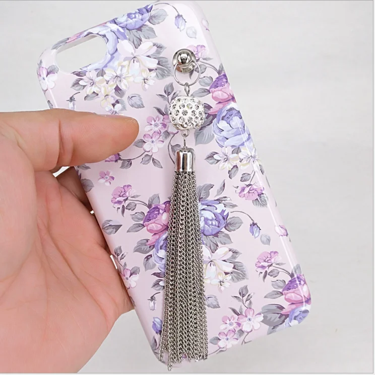 Yongze модная цветная металлическая цепочка с бусинами и длинными кисточками для брелока