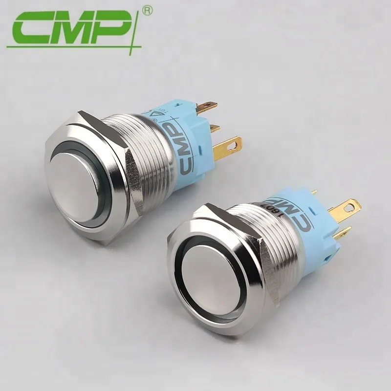 Tri-color Rgb Metal Led Push Button Switch - Buy Rgb Push Button,Led ...