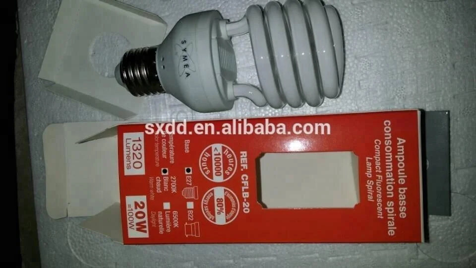Фабричная дешевая цена T2 T4 CFL лампа Энергосберегающая Китай 13 Вт 15 20 25 E27 B22 6500K 2700K AC110V AC230V