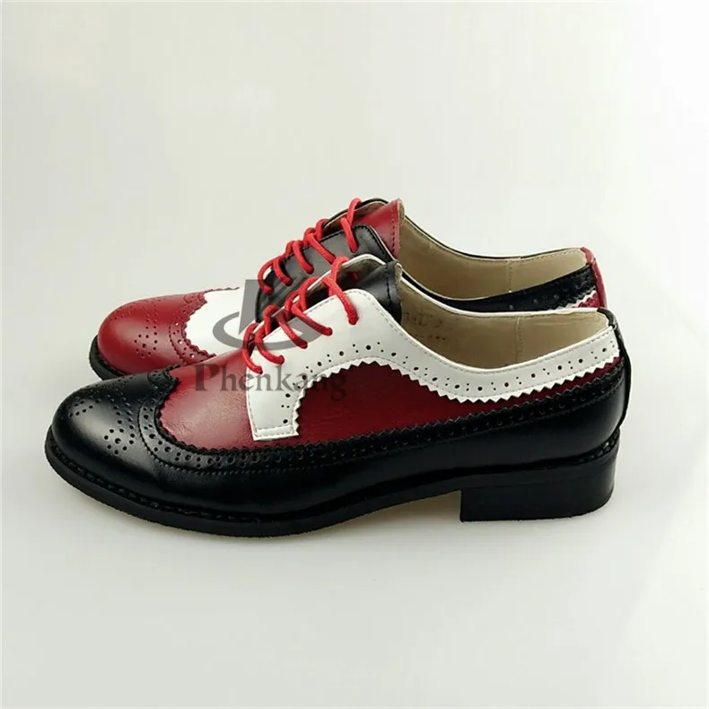 2016 Genuine Leather Big Woman Size 11 Designer Vintage Flat Shoes