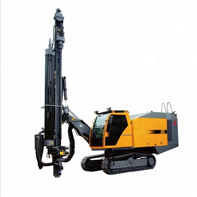 
 180m Meters Portable Hard Rock Borehole Well DTH Crawler Underground Water well Drilling rig