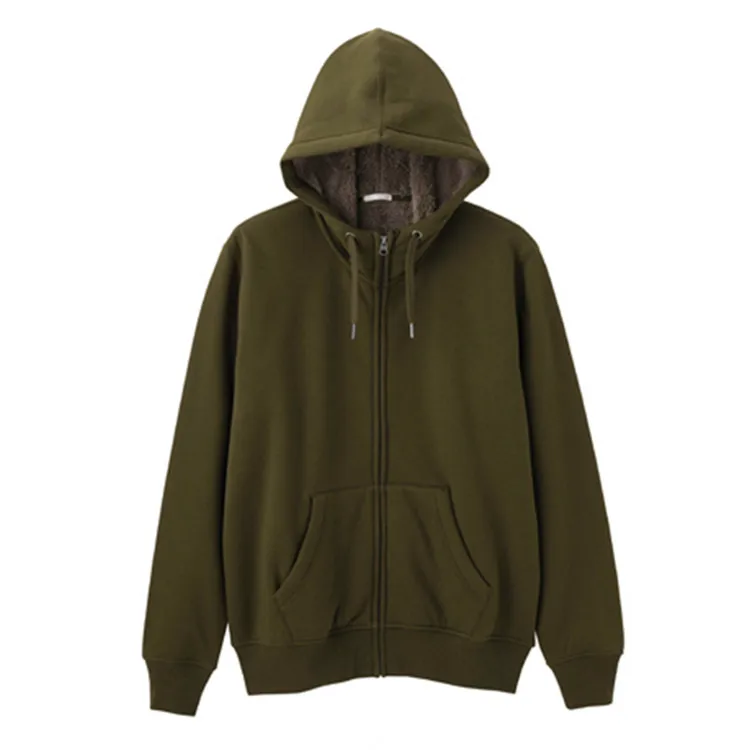 Full Zip Hoodie Blankcustom Blank Zipper up Hoody Jacket With Hood Blank Hoodies Men's Pullover Jumper