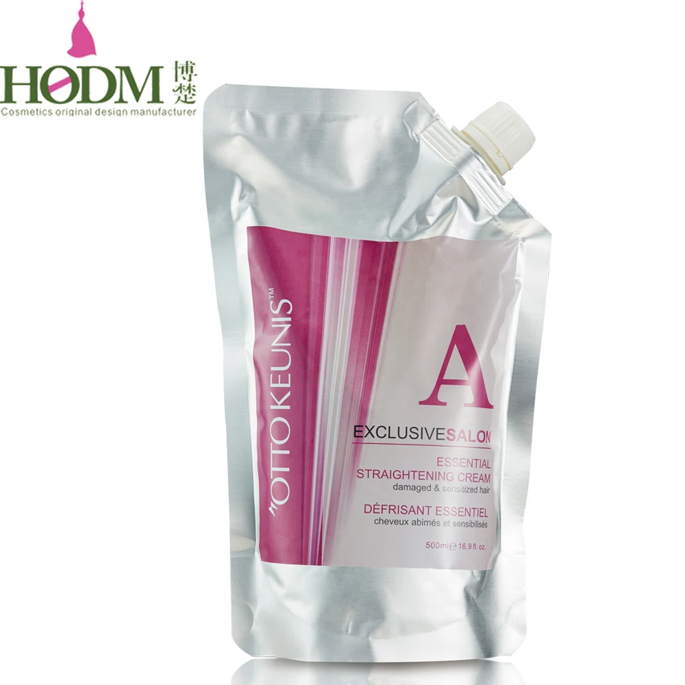 
 Высокое Качество натуральные кератиновые активный гладкая обработка при прямой выпрямление волос крем  
