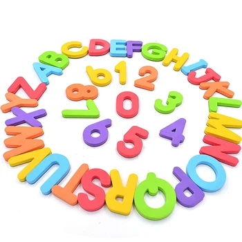 Kid Alphabet Learning Letters Eva Toy Letter 3d Fridge Magnet Foam ...