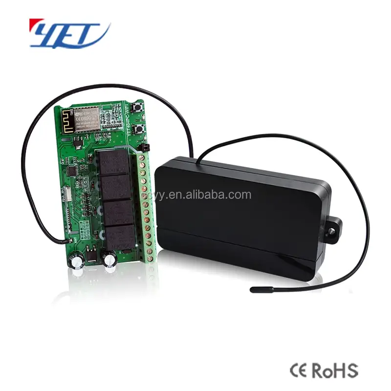 12V 4Ch  433MHz Receiver APP Remote Control for WIFI Switch