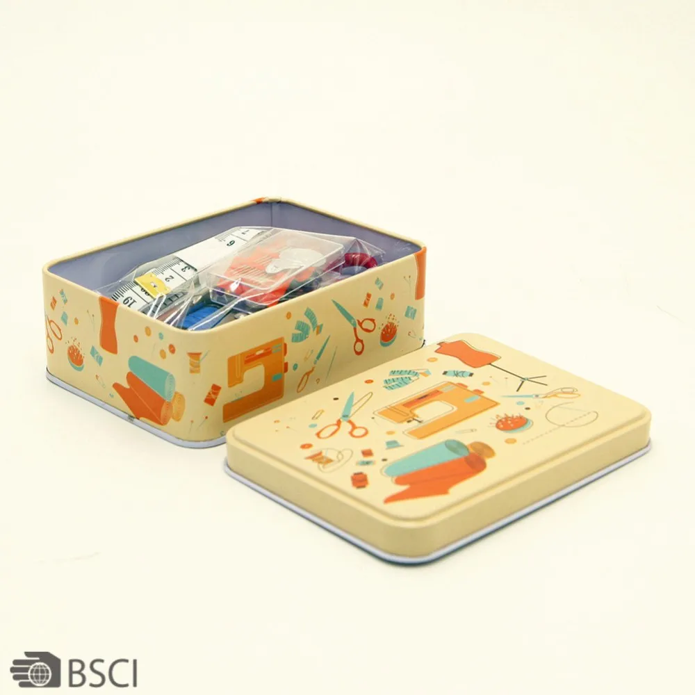 Needlework Materials Storage Box Stich Holder Plastic Knitting Needles Tape Measure Kit Set Accessories Sewing Box