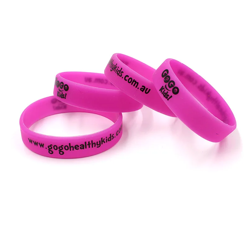 Silicone Wristbands Custom Baller Bands Silicon Rubber Wrist