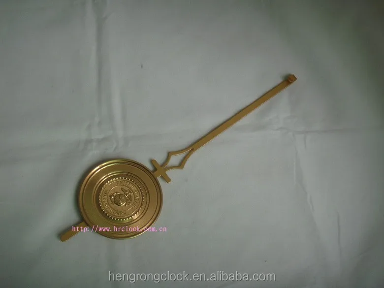 Rotating Clock Pendulum Pendulum bob Gold Black White Silver Rod and Bobs