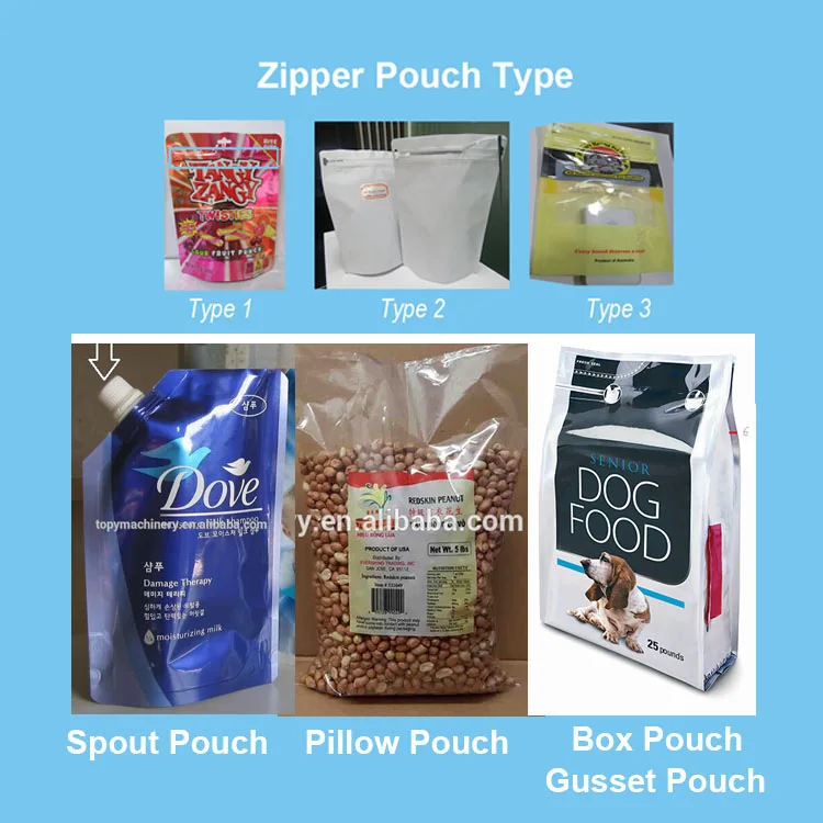 TOPY MDP1 Mini Doypack Premade Pouch Packing Machine Below Ten Thousand Dollars