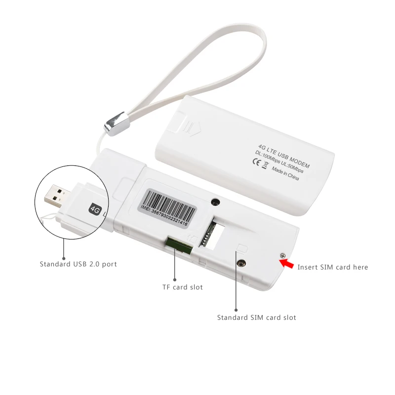 Good Price Unlock Universal SIM Card LTE USB Dongle 4G Modem