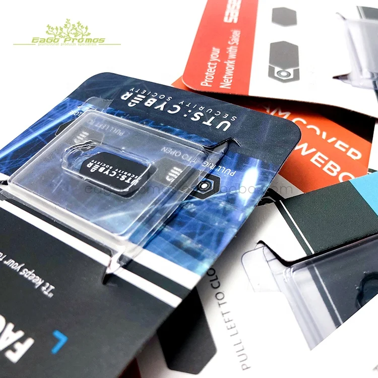 
2019 рекламная наклейка, фирменная Защитная крышка веб-камеры для ноутбука, индивидуальная упаковка 