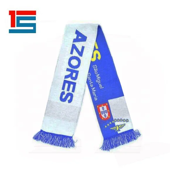 
Изготовленные на заказ трикотажные колумбийские жаккардовые или печатные акриловые полиэфирные футбольные Клубные Поклонники наборы шарфов и шляп 