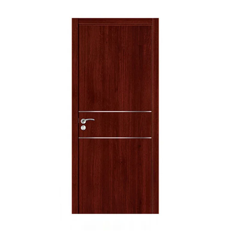 Modern Style Compact Laminate Wooden Entry Doors High Performance Pine Swing Open Style for Hotel Use Readymade Price Brazil