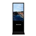 New item 43inch digital signage lcd advertising display with kiosk