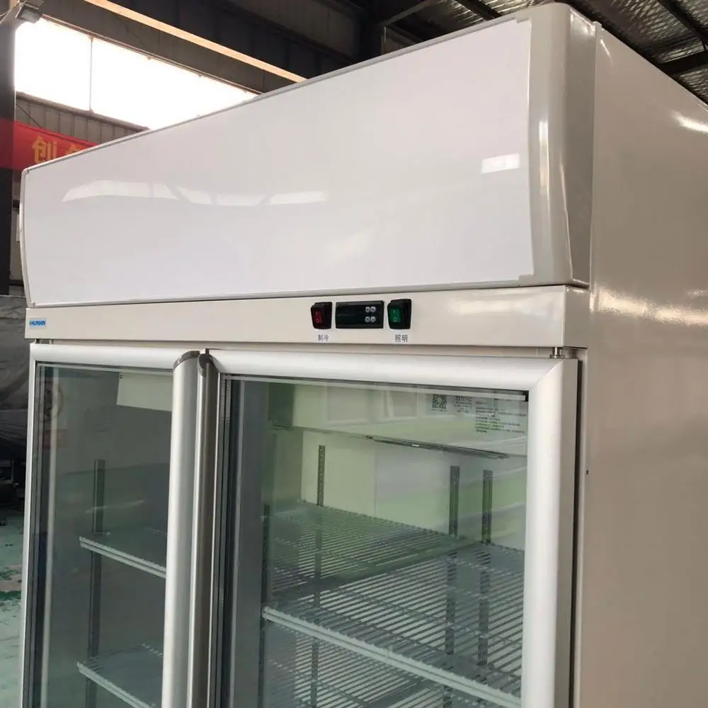 2枚の透明ガラス扉付き業務用冷蔵庫 中古フラワー冷蔵庫 価格| Alibaba.com