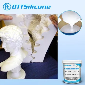 RTV -2 Liquid Silicone Rubber for Plaster Cornice mold/Gypsum Crafts Molding Silicone/Silicone for Concrete Mold