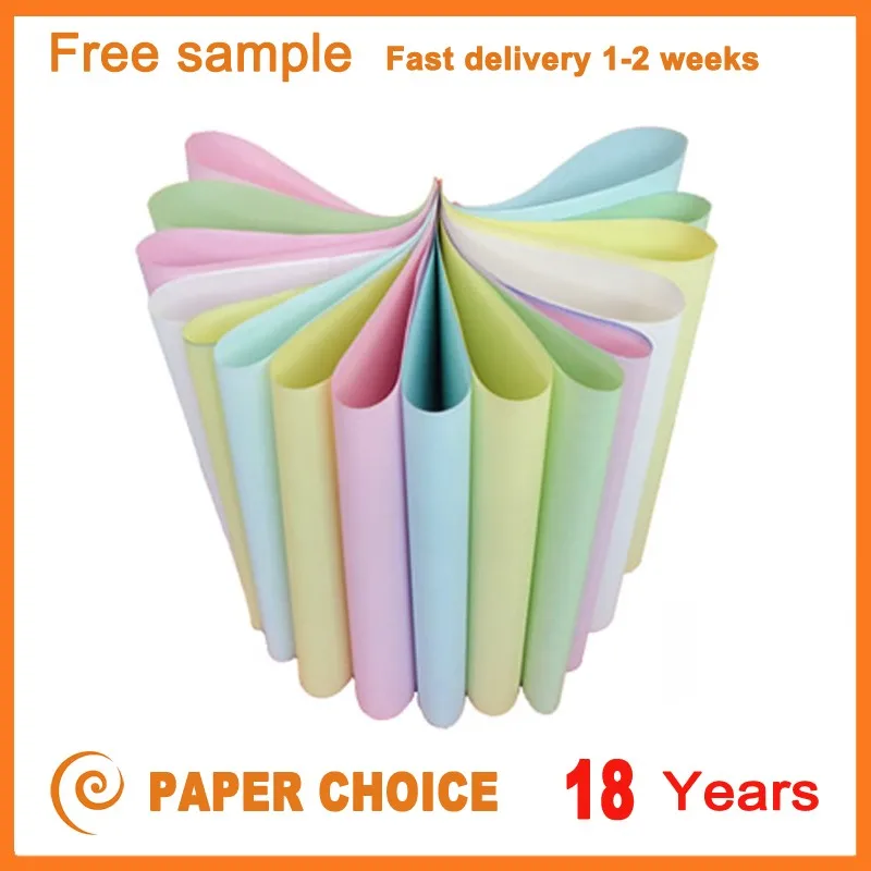 2 Ply Continuous Carbonless Paper Rolls 76x70 57x50 Custom Size Ncr ...