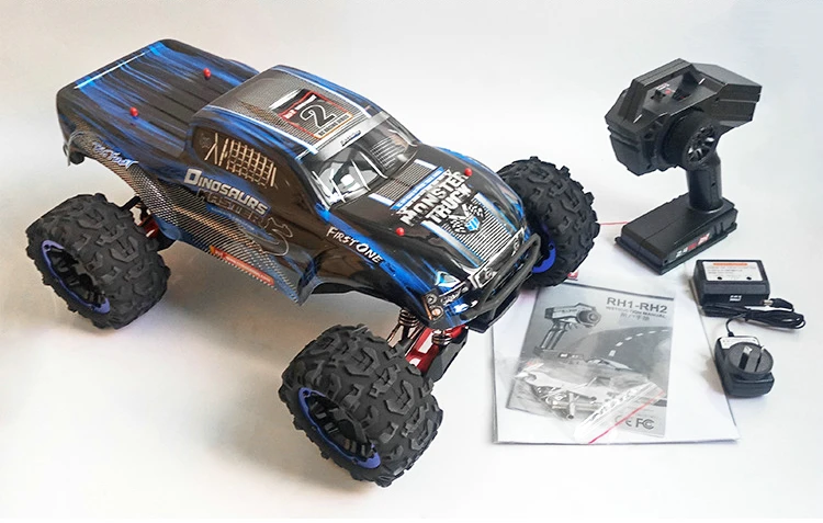 1:8 полноприводный электрический внедорожник безщеточный Радиоуправляемый автомобиль Монстр