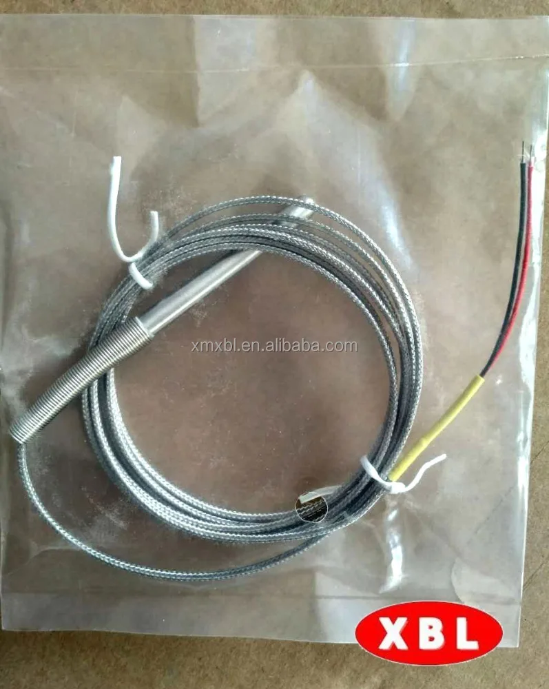 Temperature Sensor Thermocouple of K Type with Red Black Metal Wire