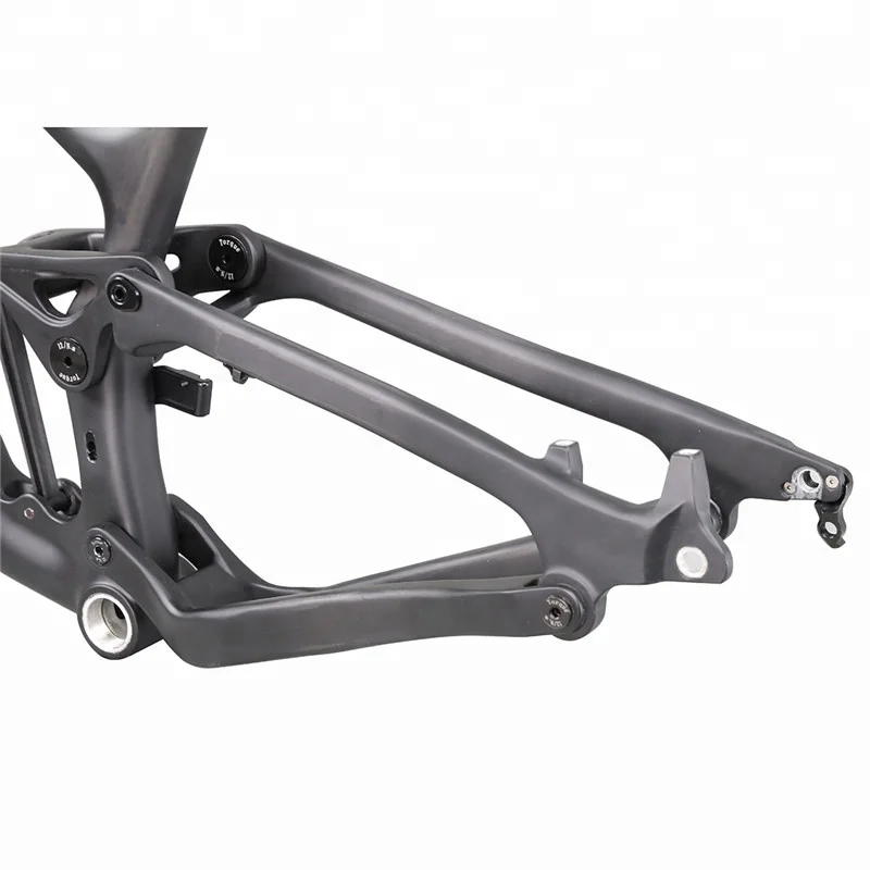 Full Suspension Carbon MTB Frame 650B for Mountain Bikes, ODM