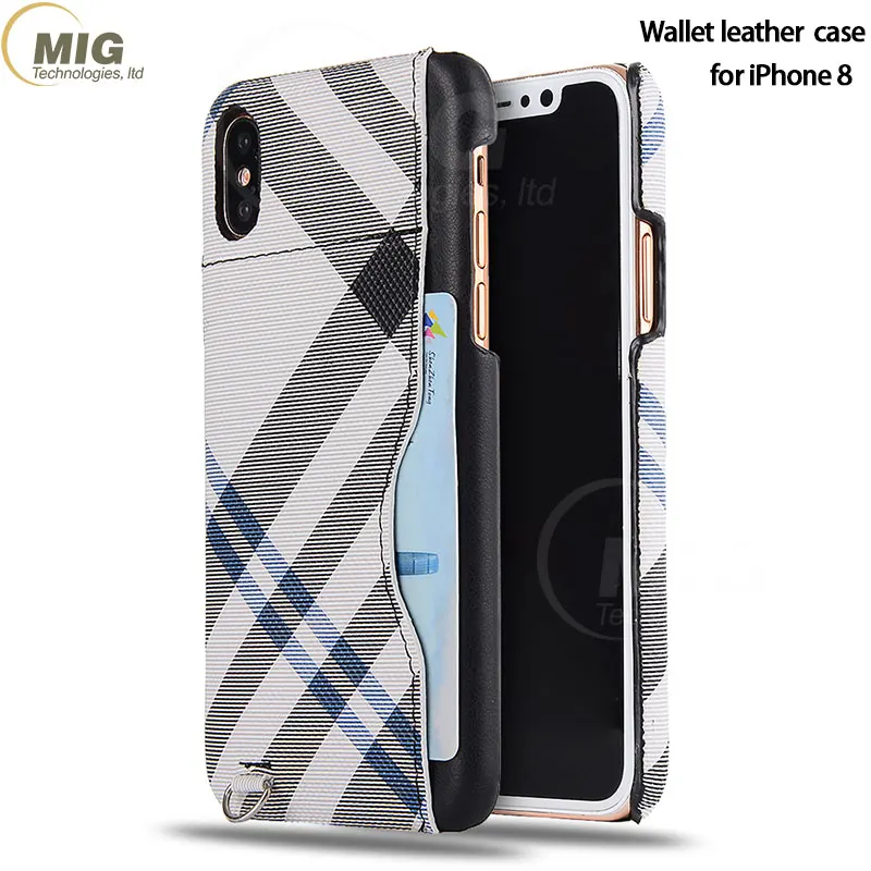 Hard Plastic Phone Cover With Leather Card Slot Case For Iphone 8 7 All China Mobile Phone Case Name List Buy Plastic Phone Cover For Iphone 8 For Iphone 8 For Iphone 7