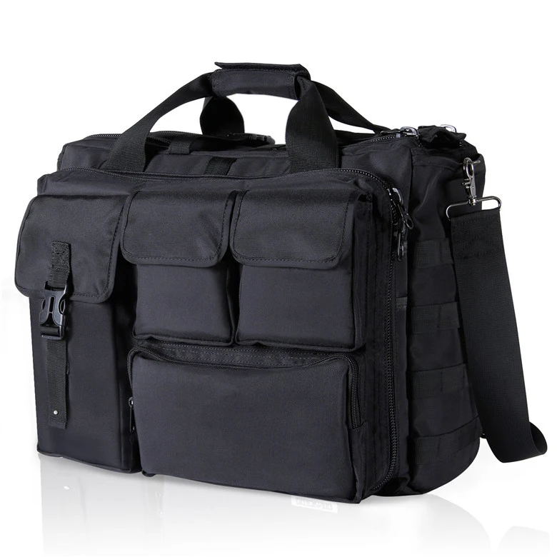 black laptop tote bolsa