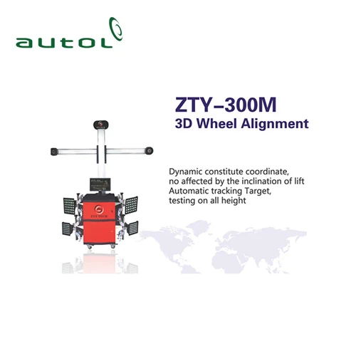 2022 Original ZTY-300M 3d Wheel Alignment Machine Price Hunter Wheel Aligner With Automotive Tracking Cameras