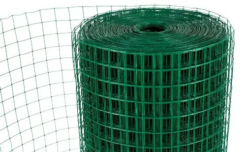 8 Gauge PVC Coated Welded Wire Mesh