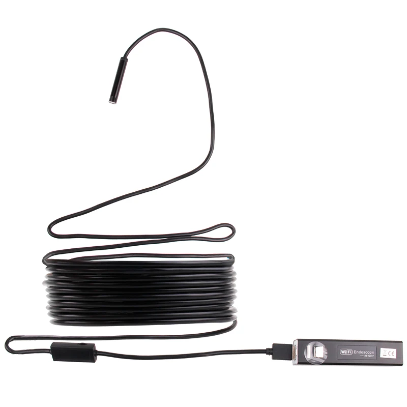 Endoscope Hd 1200p Camera Flexible Snake Borescope Ip68 Waterproof Pc Wifi Wireless Endoscope