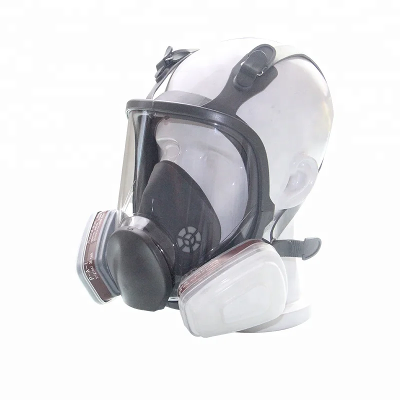 
Multi-functional fire fighting silicone respiratory dust gas mask 