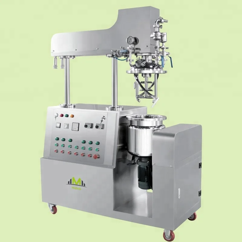 
 Вакуумный эмульгирующий смеситель с автоматическим обогревом  