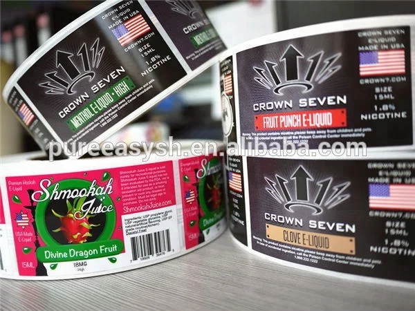 Alibaba.com: Gloss lamination, custom vinyl stickers print label for ...