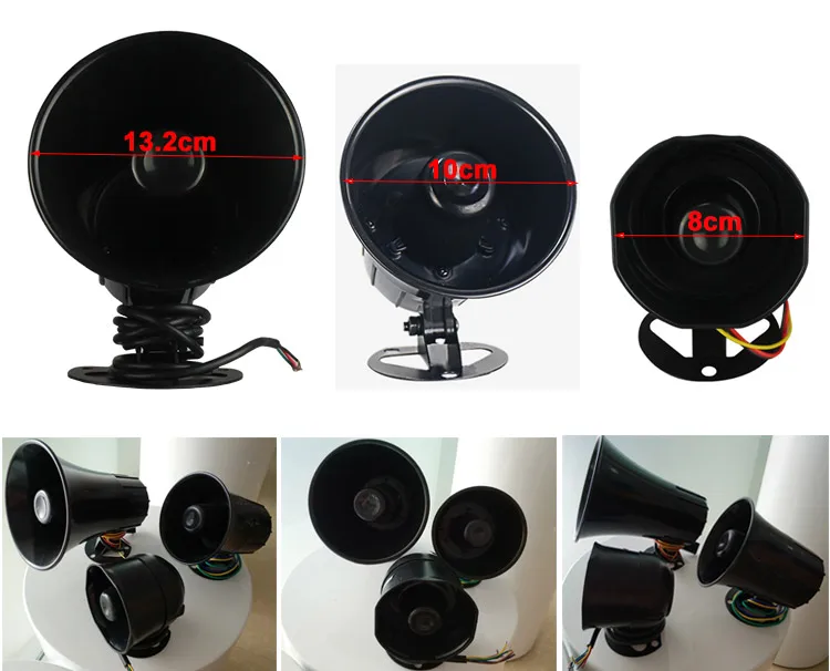 MP3 Sound Playback Loud Siren Horn with Micro SD Card Programmability Alarm Systems Product