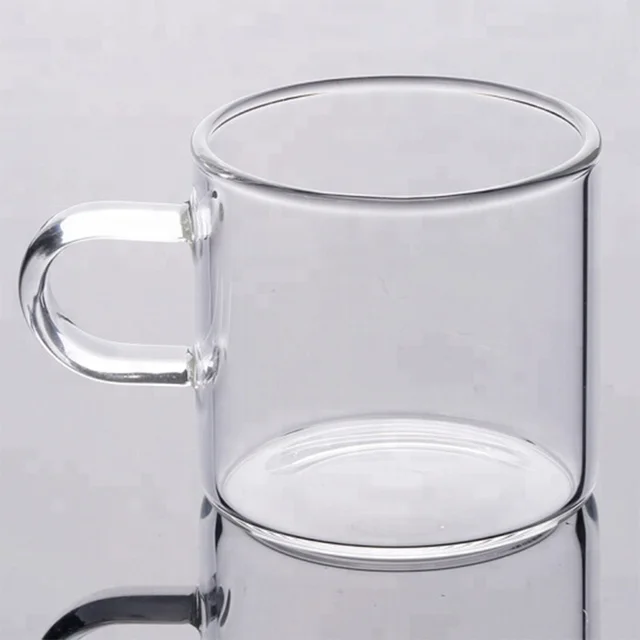 Thicken heat resistant high borosilicate glass cup