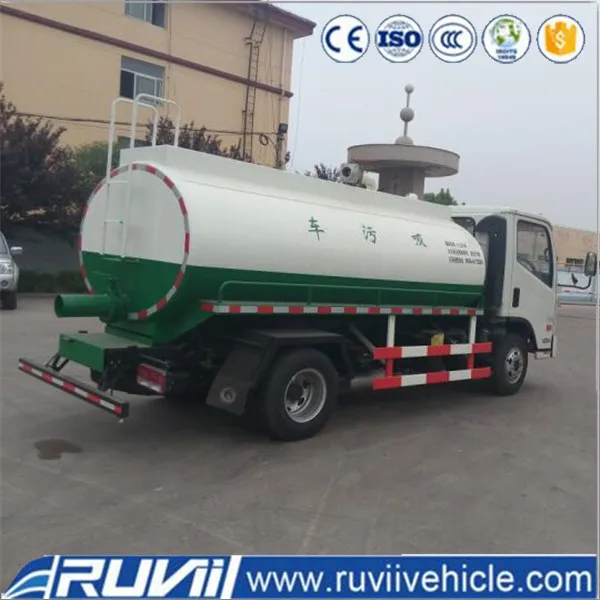 
Новый грузовик Ruvi (ZJH5081GXW) Forland 9 куб. М для очистки под высоким давлением и вакуумной очистки сточных вод 