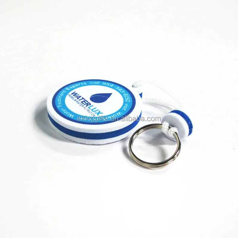Custom Fashion Floating EVA Foam Keychain Sports Meet Gifts for Hotel Promotions with Custom Logo