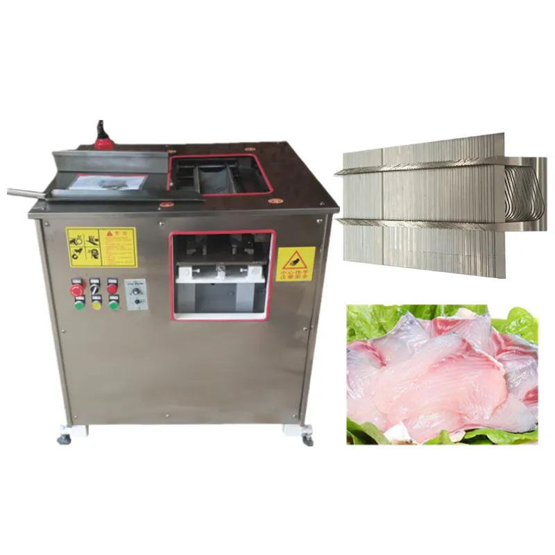Multifunctional Fish Chips Cutting Machine Fish Fillet Shredder Machine for Sale
