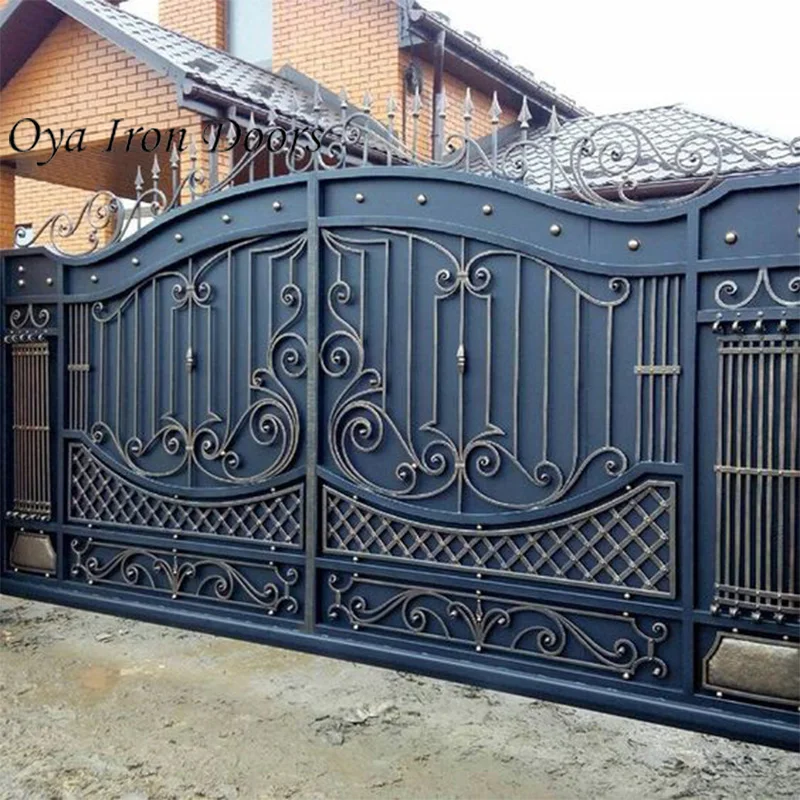 Latest House Iron Main Gate Designs High Quality Wrought Iron Gate Designs Simple House Gate Grill Designs Pictures