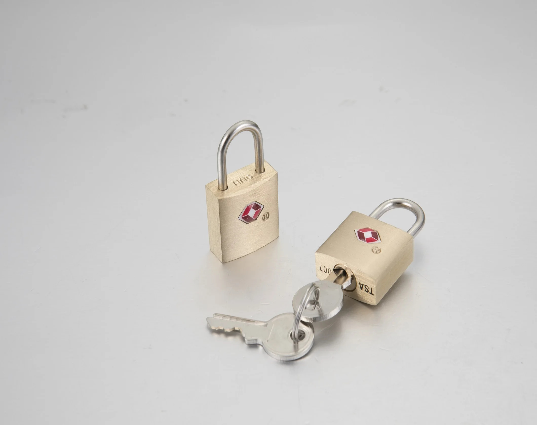 Tsa 007 Small Brass Luggage Key Lock - Buy Tsa 007 Brass Luggage Padlock Tsa Key Lock Product Alibaba.com