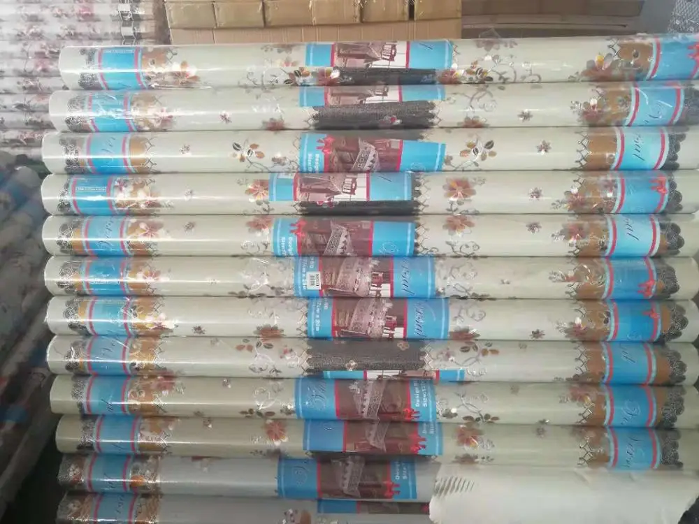 Gold Pvc Table Runner Brushed Dinning Table Mat Beautiful Table Cloth