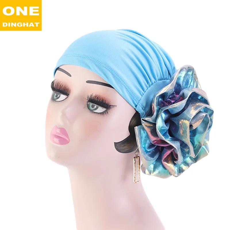 豪华五颜六色的3d 花妇女头巾礼物为女孩穆斯林定制花式头帽包装 Buy 妇女头巾批发 花头巾定制 头裹帽穆斯林product On Alibaba Com
