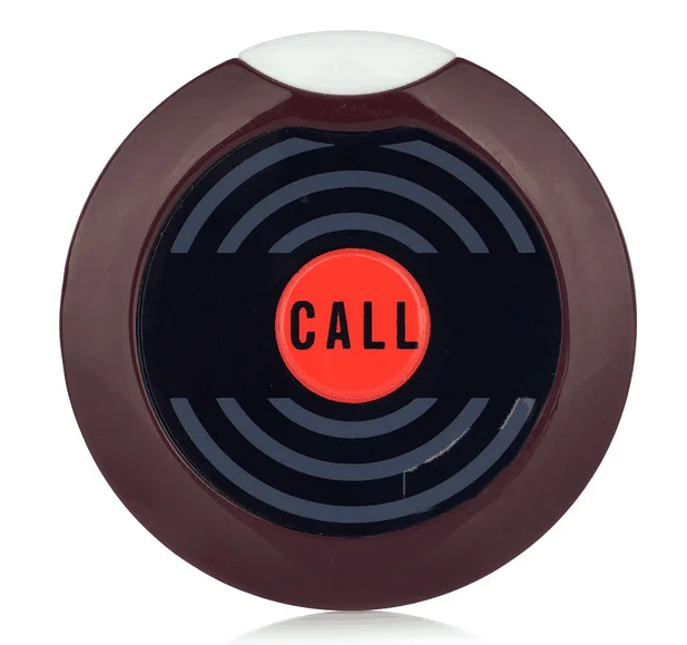 5 Call Buton and 1 Watch Receiver Restaurant Service Call System