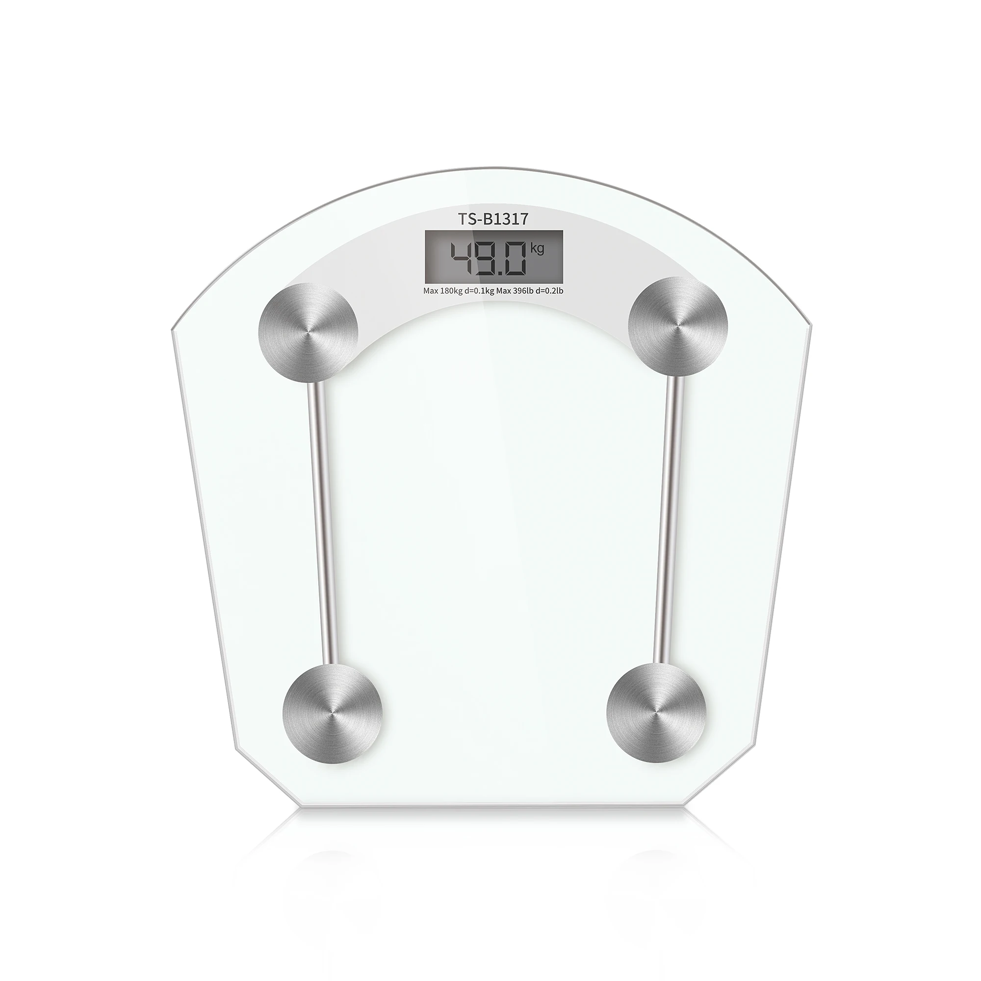 Glass Clear Digital Bathroom Scales for sale