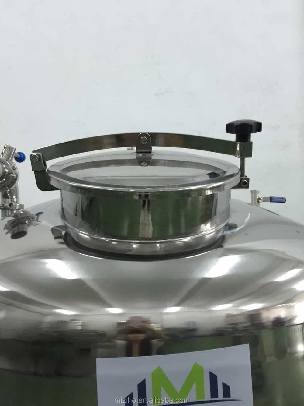 
 MZH-S 1000 литров из нержавеющей стальной клапан с подачей возуха-доказательство бак для хранения  