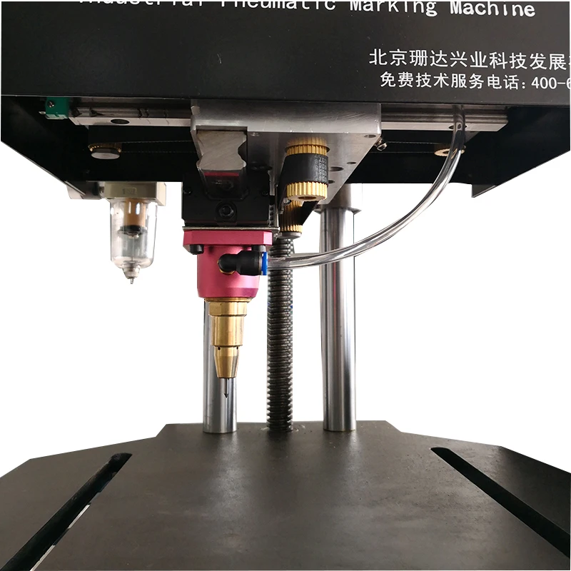 Оптовая продажа портативный пневматический Металлическая Табличка dot подшаманить маркировки машины цена