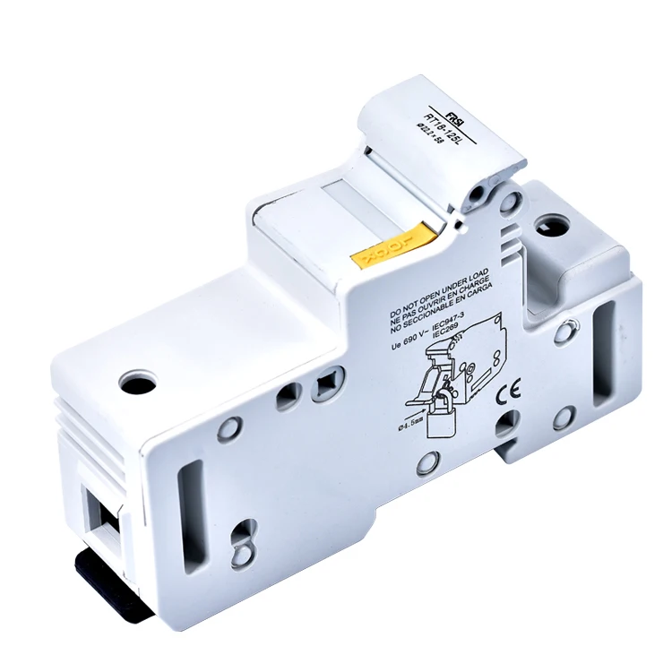 
 Низковольтный держатель предохранителя 125a для цилиндрического фарфорового предохранителя 22x58  