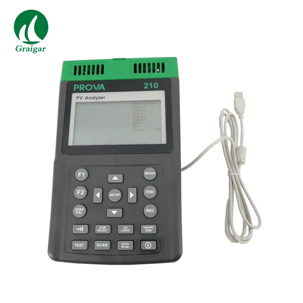 PROVA-210 Solar Module Analyzer Meter - 1 Year Warranty for Solar ...