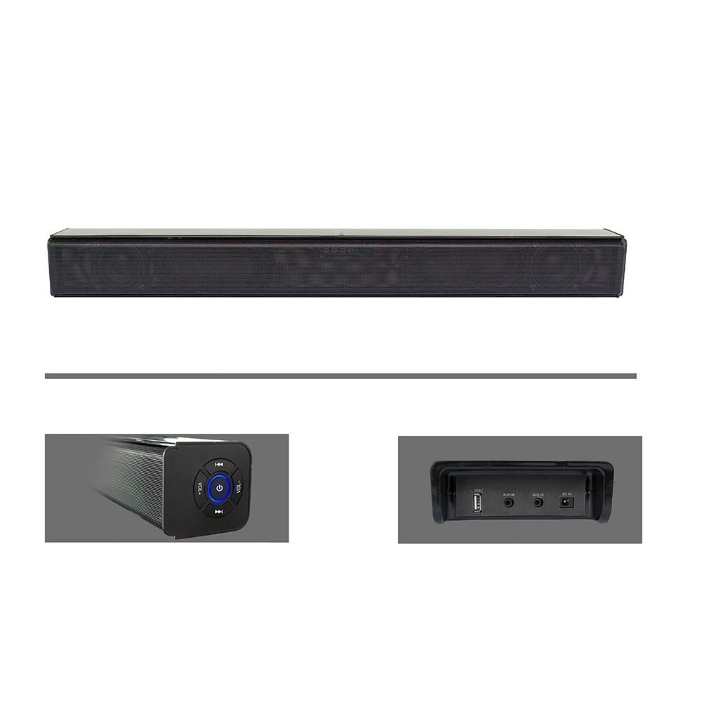 Tv Pc Wireless Soundbar Speaker 