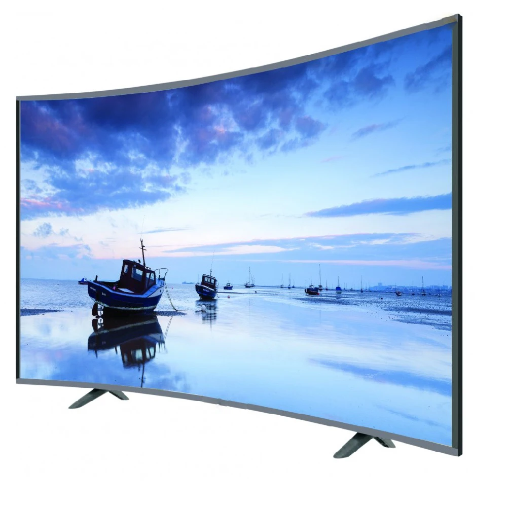 75 95 105インチ LEDテレビ スマートAndroid 4K曲面テレビ 1080p